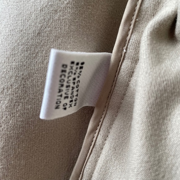 St. John Sport Jacket Leather Embellished Sleeve And Collar Size Small - Picture 8 of 9